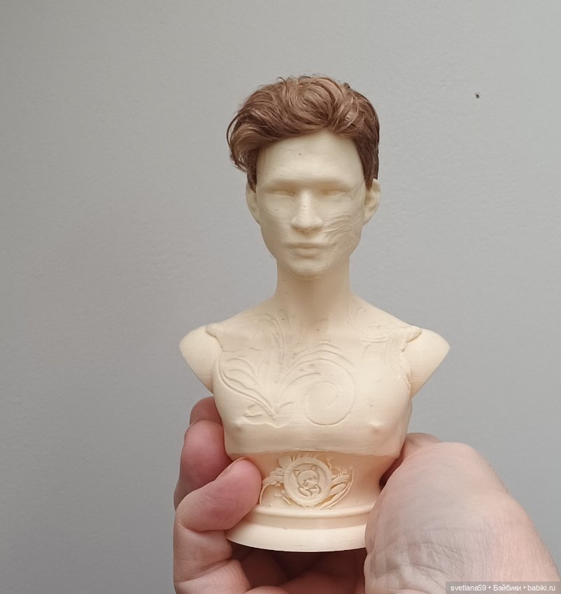 Паричок из козочки для парней от Мастер Мяуси