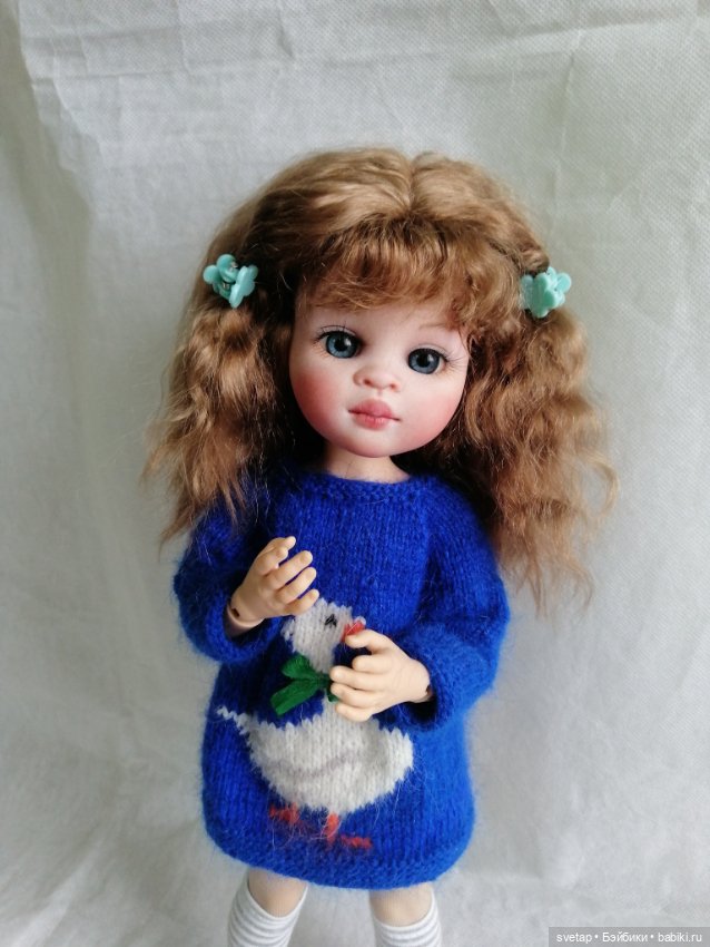 Малышка Нора ООАК Паола Рейна голова