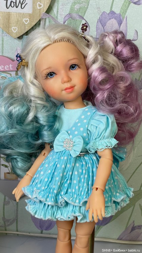 Голова куклы паола рейна Рейна дел Нортэ ооак (фото 3)