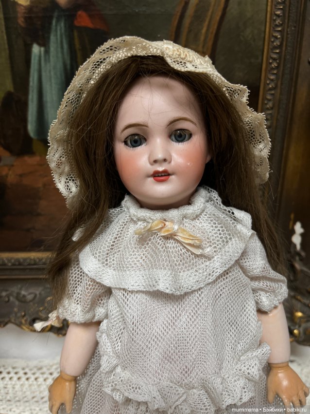 Антикварная француженка SFBJ 301 кабинетного размера 40 см