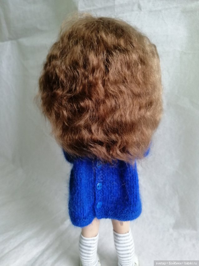 Малышка Нора ООАК Паола Рейна голова (фото 3)