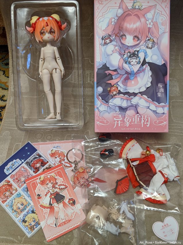 Продам куклу Sakura painting Vision reconstruction - Рыбку-радужный карп (фото 2)