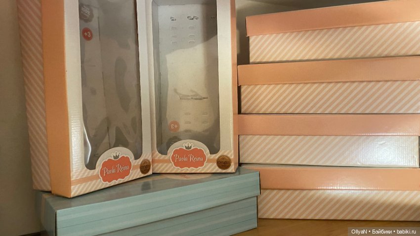 Коробки от кукол — Подставки