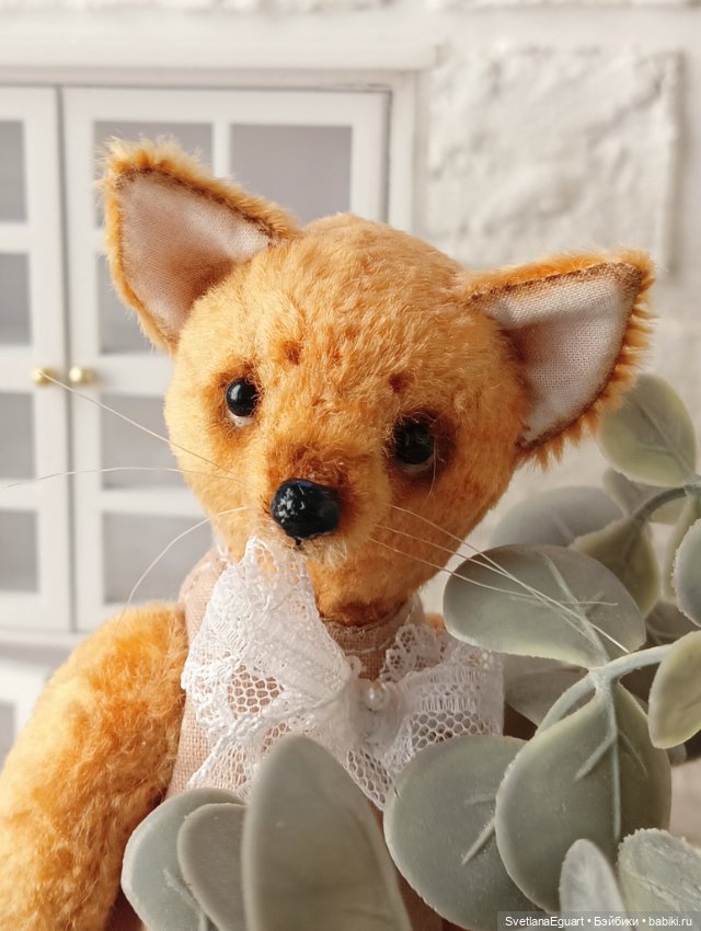 Тедди лисичка Келли — Авторские игрушки (фото 6)