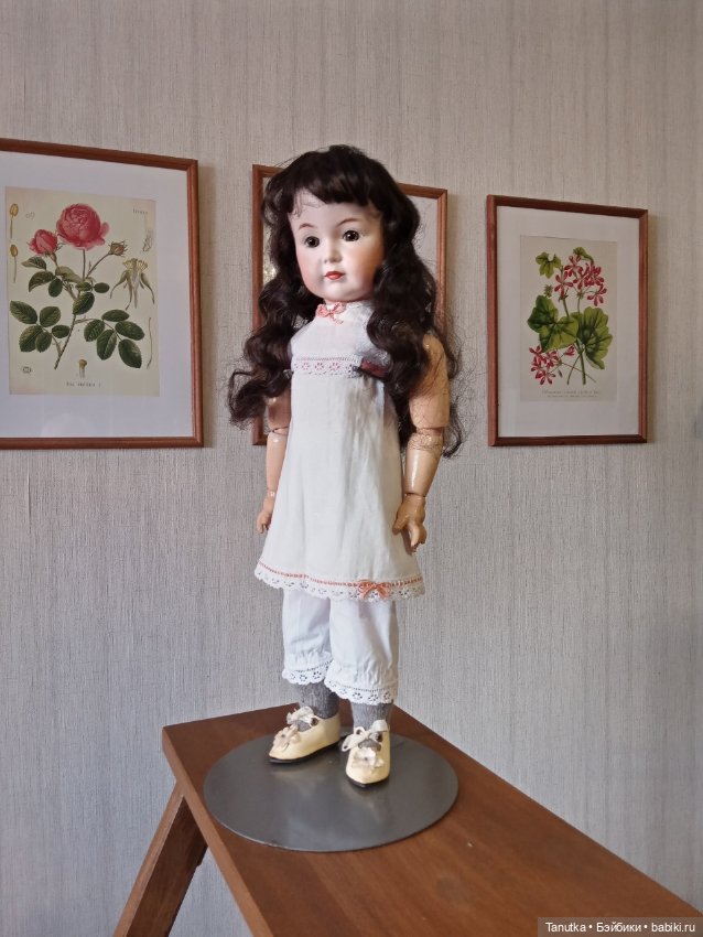 Реплика антикварной куклы Mеin Liebling Kammer Reinchardt молда 117A (фото 4)