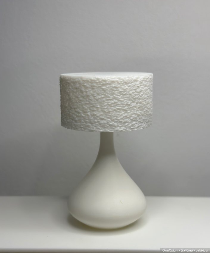 Лампа настольная 1/6 — Миниатюра для кукол (фото 2)