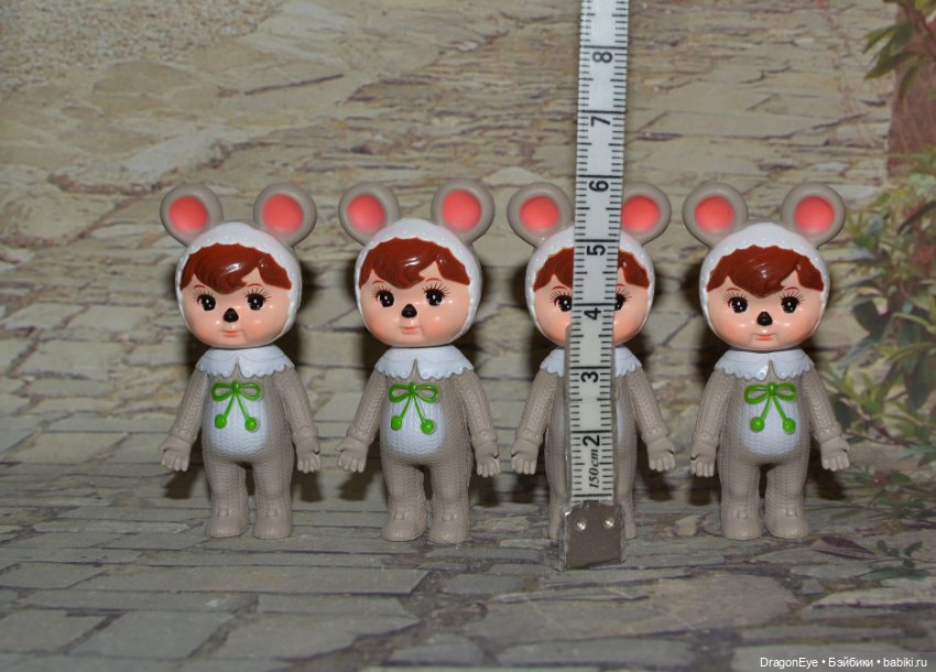 Пупсы Nakayoshi Charmy-chan Coloring Collection Animal Ver. №3 (фото 3)