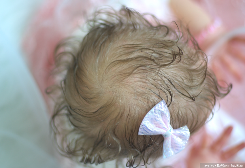 Кукла реборн Грейси Мэй открыла глазки