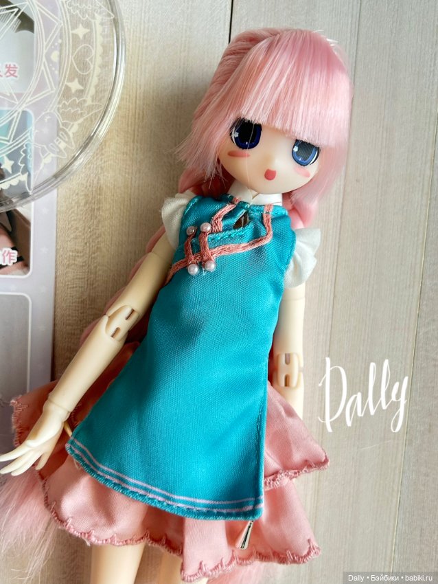 Кукла 1/6 с розовыми волосами (фото 4)