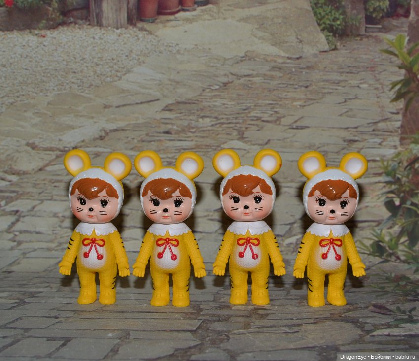 Пупсы Nakayoshi Charmy-chan Coloring Collection Animal Ver. №4 (фото 3)