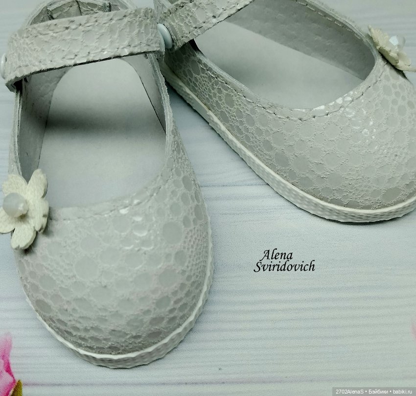 Обувь для кукол Gotz 50 см (туфельки) (фото 4)