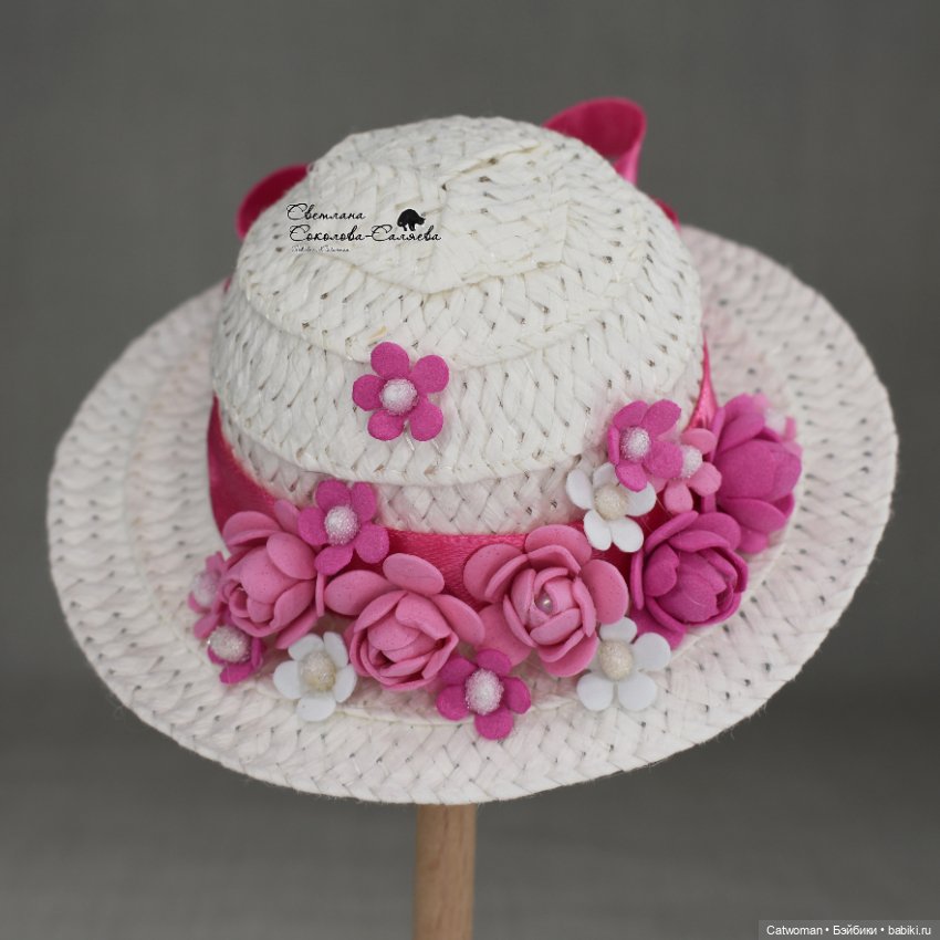 Шляпка на пупса Paolitos — Шляпы (фото 2)