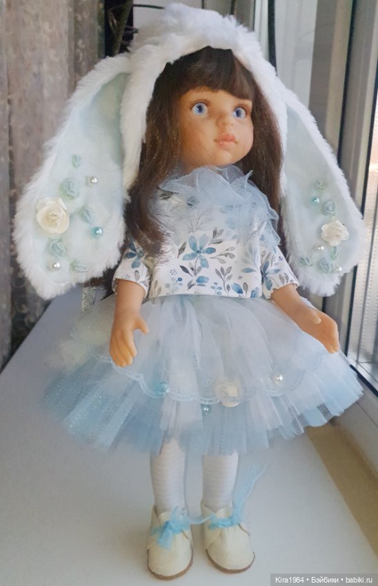 Комплект Пасхальный с вышивкой для кукол 32-34 см (фото 2)