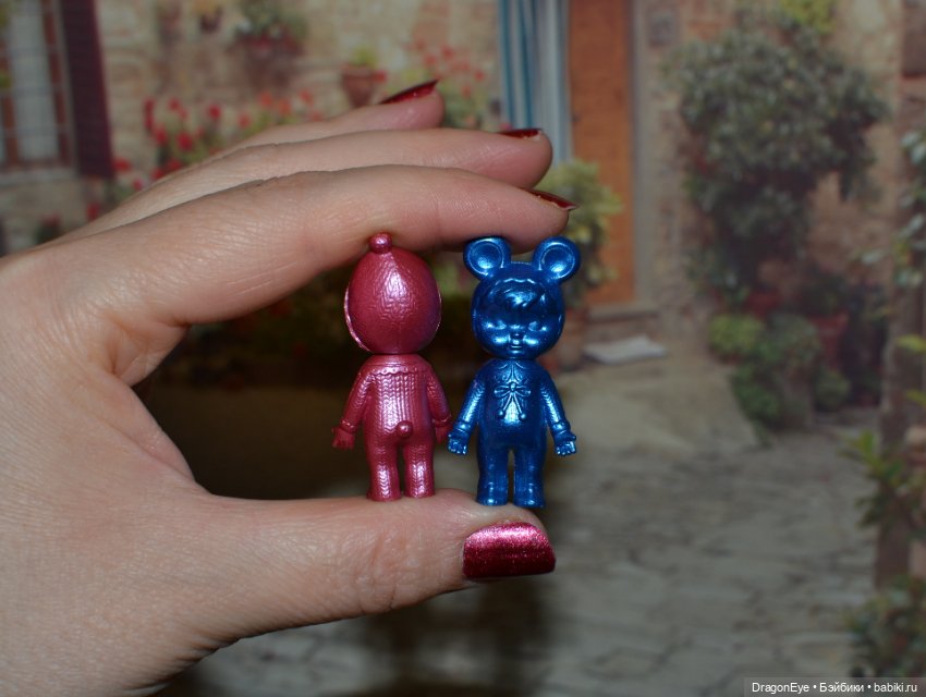 Nakayoshi Charmy-chan комплект пупсов для куколок в ретро стиле - 2 шт