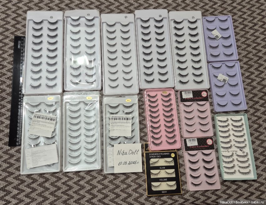 Ресницы для кукол — Аксессуары для BJD