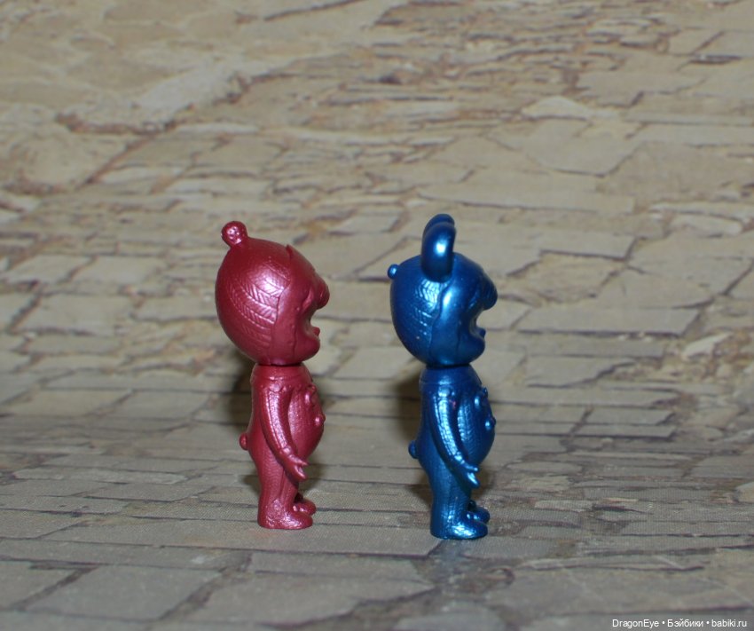 Nakayoshi Charmy-chan комплект пупсов для куколок в ретро стиле - 2 шт (фото 6)