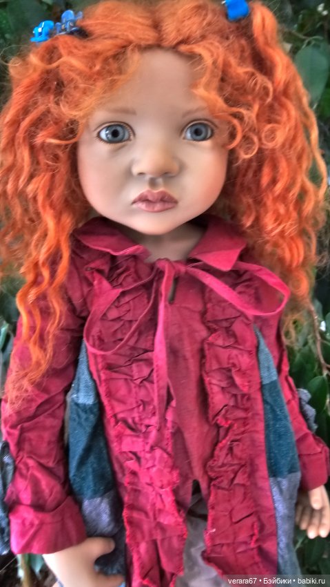 Рыжая кудряшка обаяшка Willemijn Zwergnase