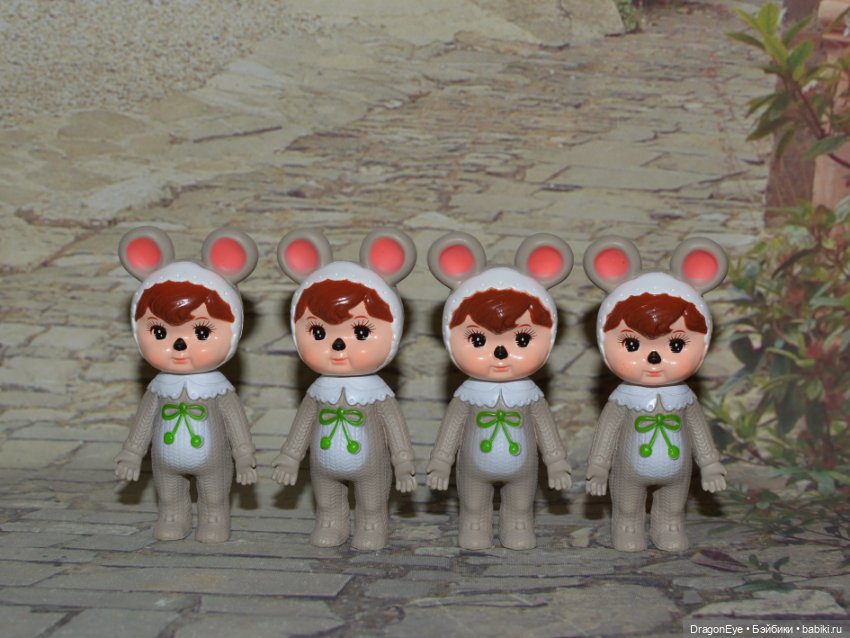 Пупсы Nakayoshi Charmy-chan Coloring Collection Animal Ver. №3 (фото 2)