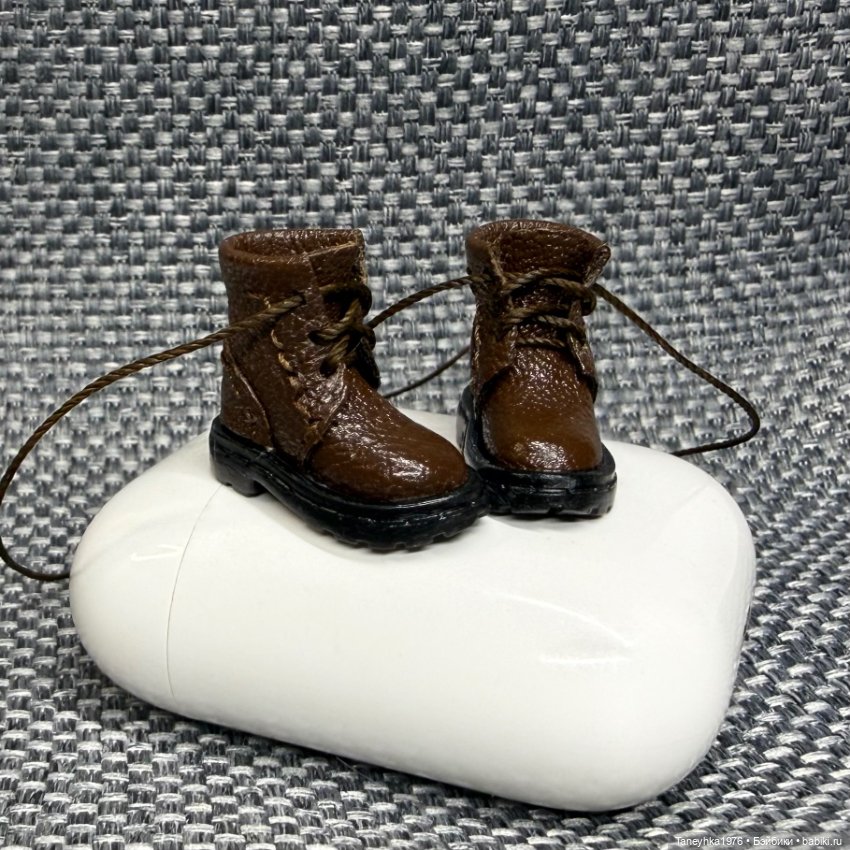 Ботиночки для куклы БЖД Ажур Натальи Петровой 15см (фото 3)
