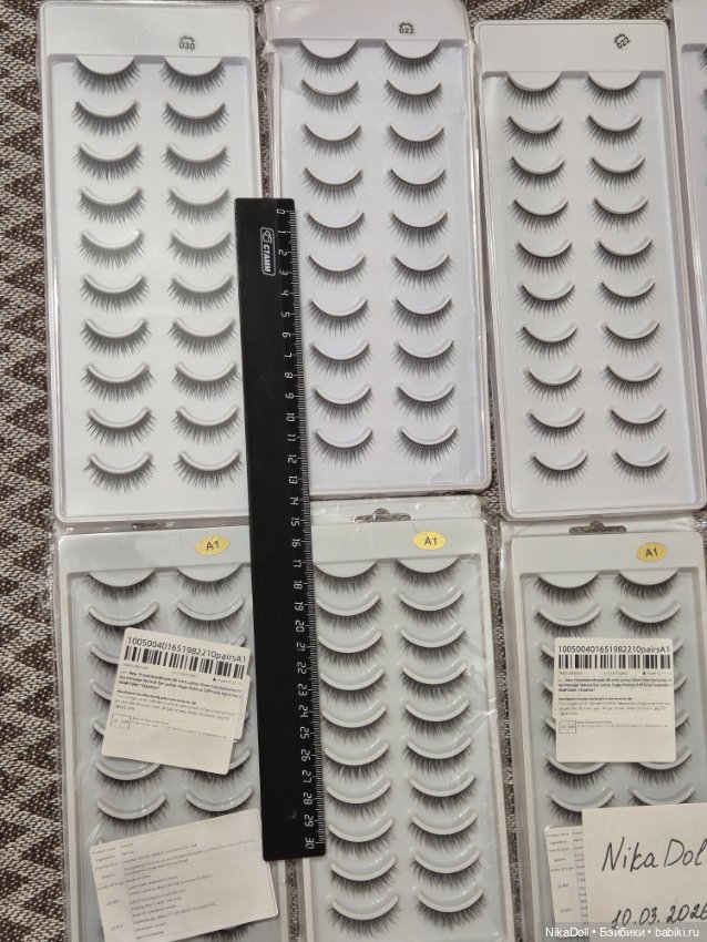 Ресницы для кукол — Аксессуары для BJD (фото 6)