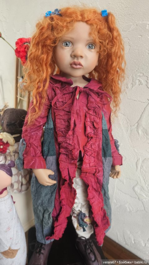 Рыжая кудряшка обаяшка Willemijn Zwergnase (фото 5)