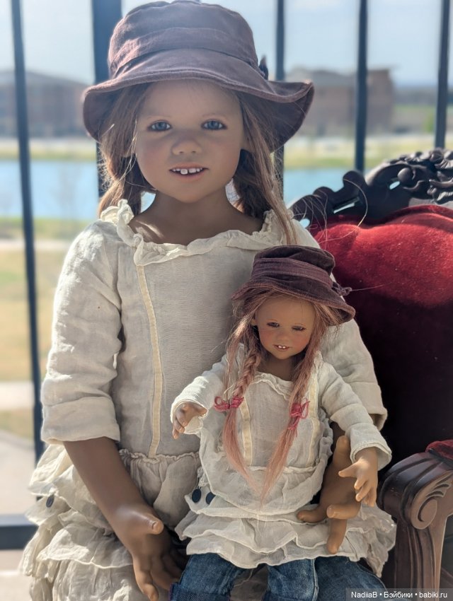 Annette Himstedt клубная кукла Пуки+ Пуки маленькая (фото 5)