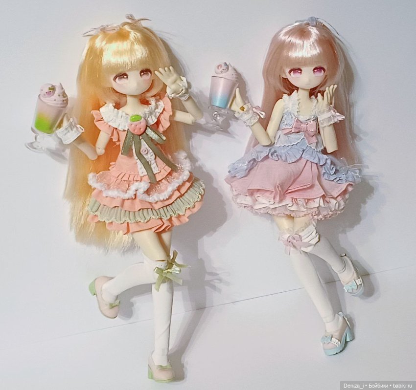 Розочка и Земляничка, куколки Momotale (фото 3)