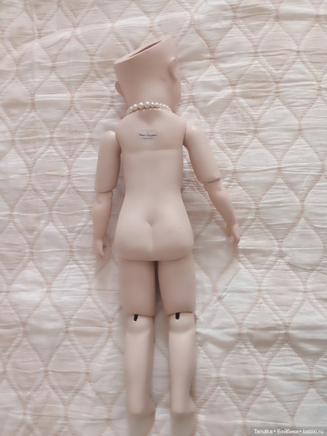 Реплика антикварной куклы Bru Jne, 1997 год (фото 8)