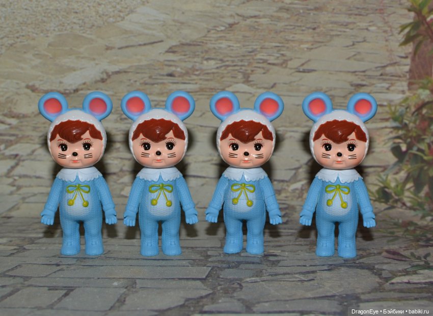 Пупсы Nakayoshi Charmy-chan Coloring Collection Animal Ver. №2 (фото 3)