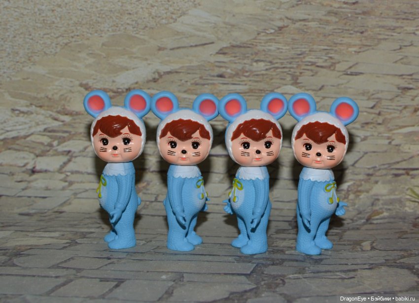 Пупсы Nakayoshi Charmy-chan Coloring Collection Animal Ver. №2 (фото 7)