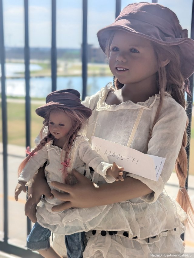 Annette Himstedt клубная кукла Пуки+ Пуки маленькая (фото 8)