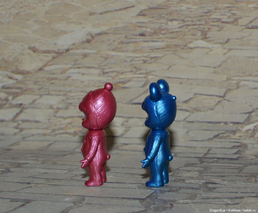 Nakayoshi Charmy-chan комплект пупсов для куколок в ретро стиле - 2 шт (фото 4)