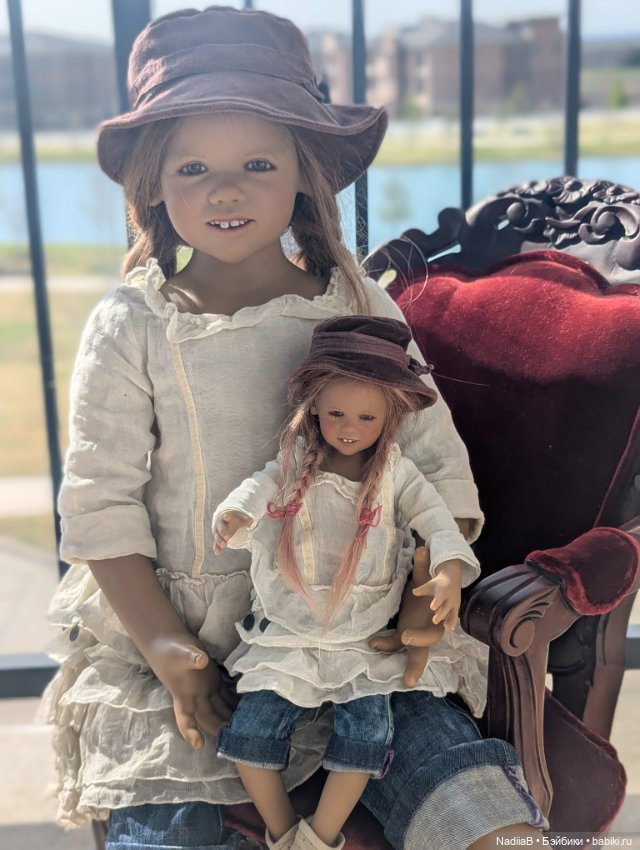 Annette Himstedt клубная кукла Пуки+ Пуки маленькая (фото 3)