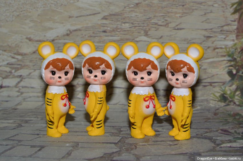 Пупсы Nakayoshi Charmy-chan Coloring Collection Animal Ver. №4 (фото 9)