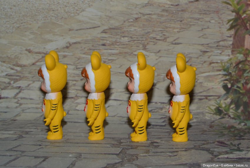 Пупсы Nakayoshi Charmy-chan Coloring Collection Animal Ver. №4 (фото 5)