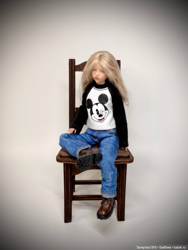 Ботиночки для куклы БЖД Ажур Натальи Петровой 15см (фото 4)