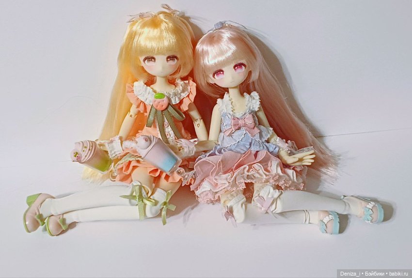 Розочка и Земляничка, куколки Momotale (фото 4)