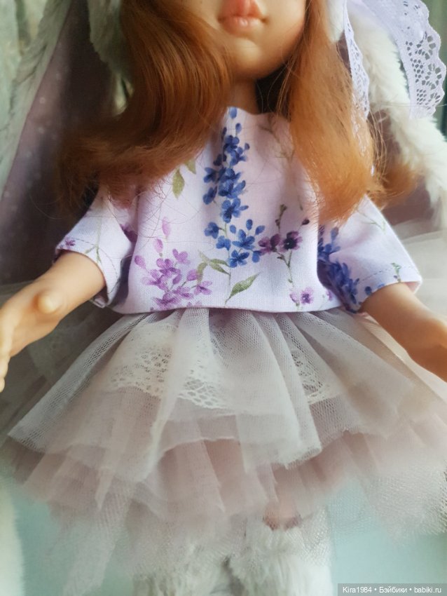 Комплект Пасхальный кролик для кукол 32-34 см (фото 5)