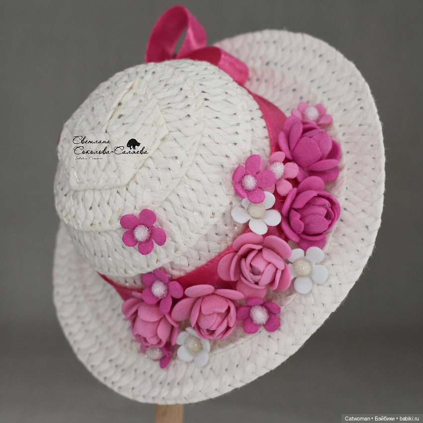 Шляпка на пупса Paolitos — Шляпы