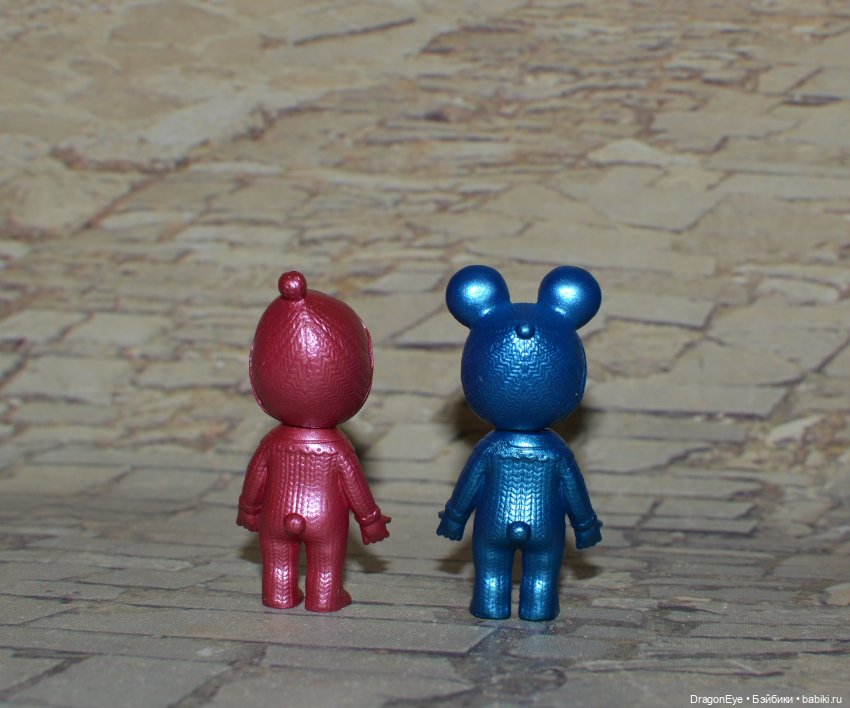 Nakayoshi Charmy-chan комплект пупсов для куколок в ретро стиле - 2 шт (фото 5)