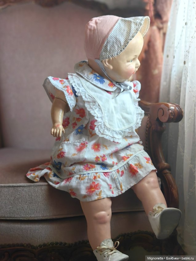 Лёля, 70 см — Антикварные куклы (фото 6)