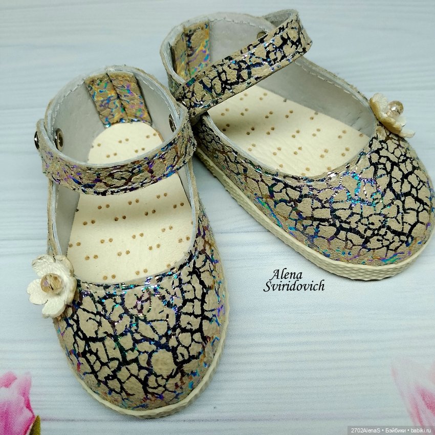 Обувь для кукол Gotz 50 см (туфельки) (фото 2)