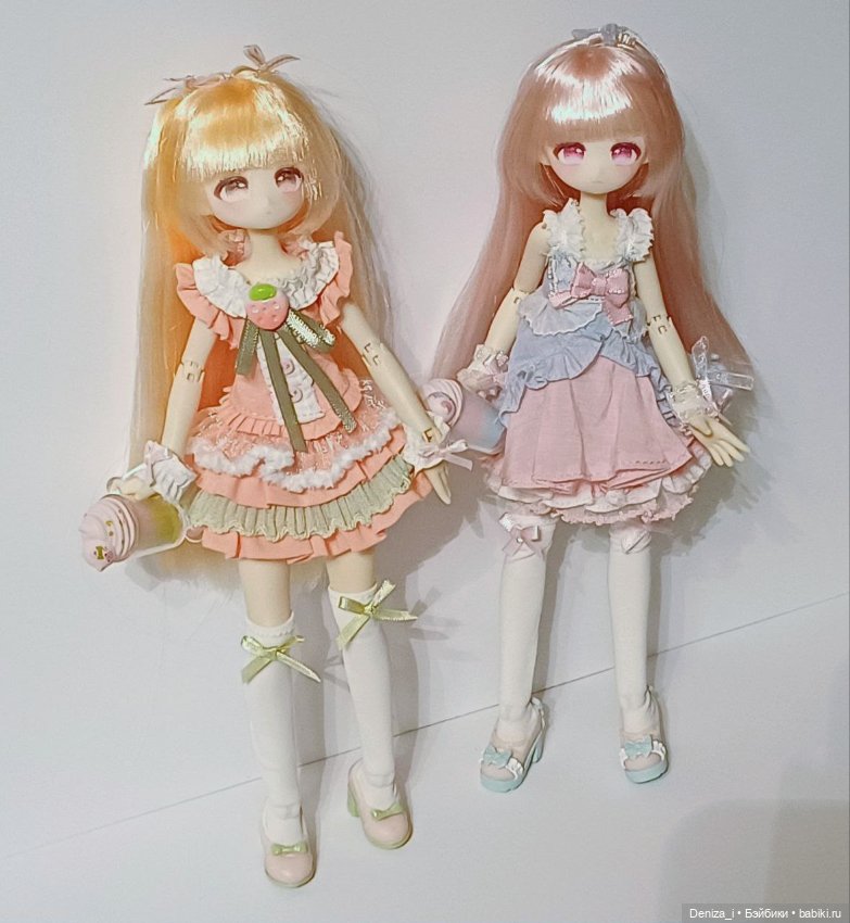 Розочка и Земляничка, куколки Momotale (фото 6)