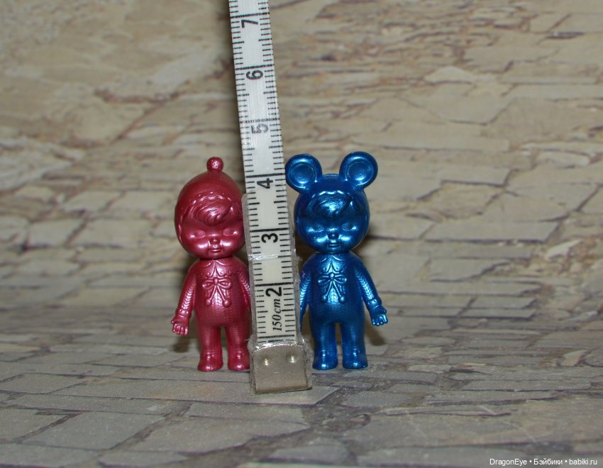 Nakayoshi Charmy-chan комплект пупсов для куколок в ретро стиле - 2 шт (фото 3)