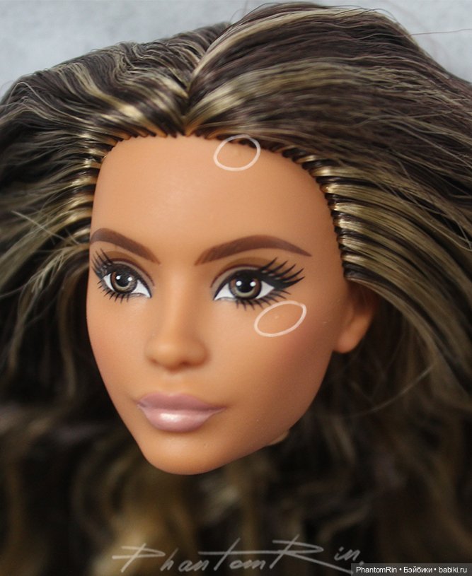 Голова Барби - Lina Looks #1 (фото 3)