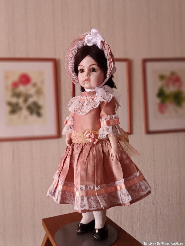 Реплика антикварной куклы Bru Jne, 1997 год