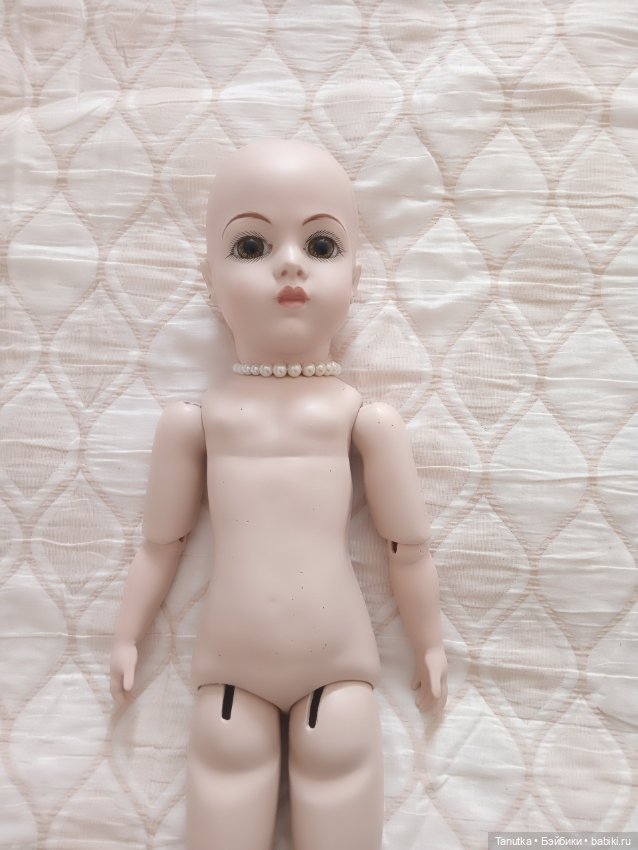 Реплика антикварной куклы Bru Jne, 1997 год (фото 4)
