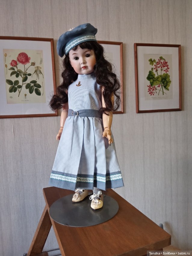 Реплика антикварной куклы Mеin Liebling Kammer Reinchardt молда 117A (фото 3)