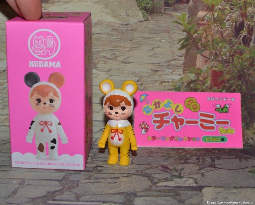Пупсы Nakayoshi Charmy-chan Coloring Collection Animal Ver. №4