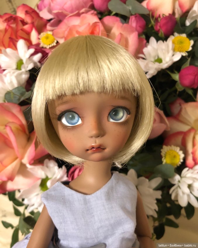 Парики 7-8 синтетика — Парики для BJD